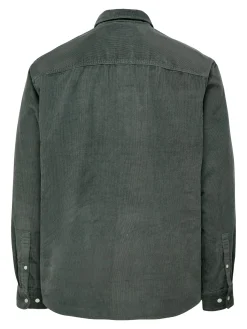 ONSALP RLX 2PKT WASHD CORD LS SHIRT