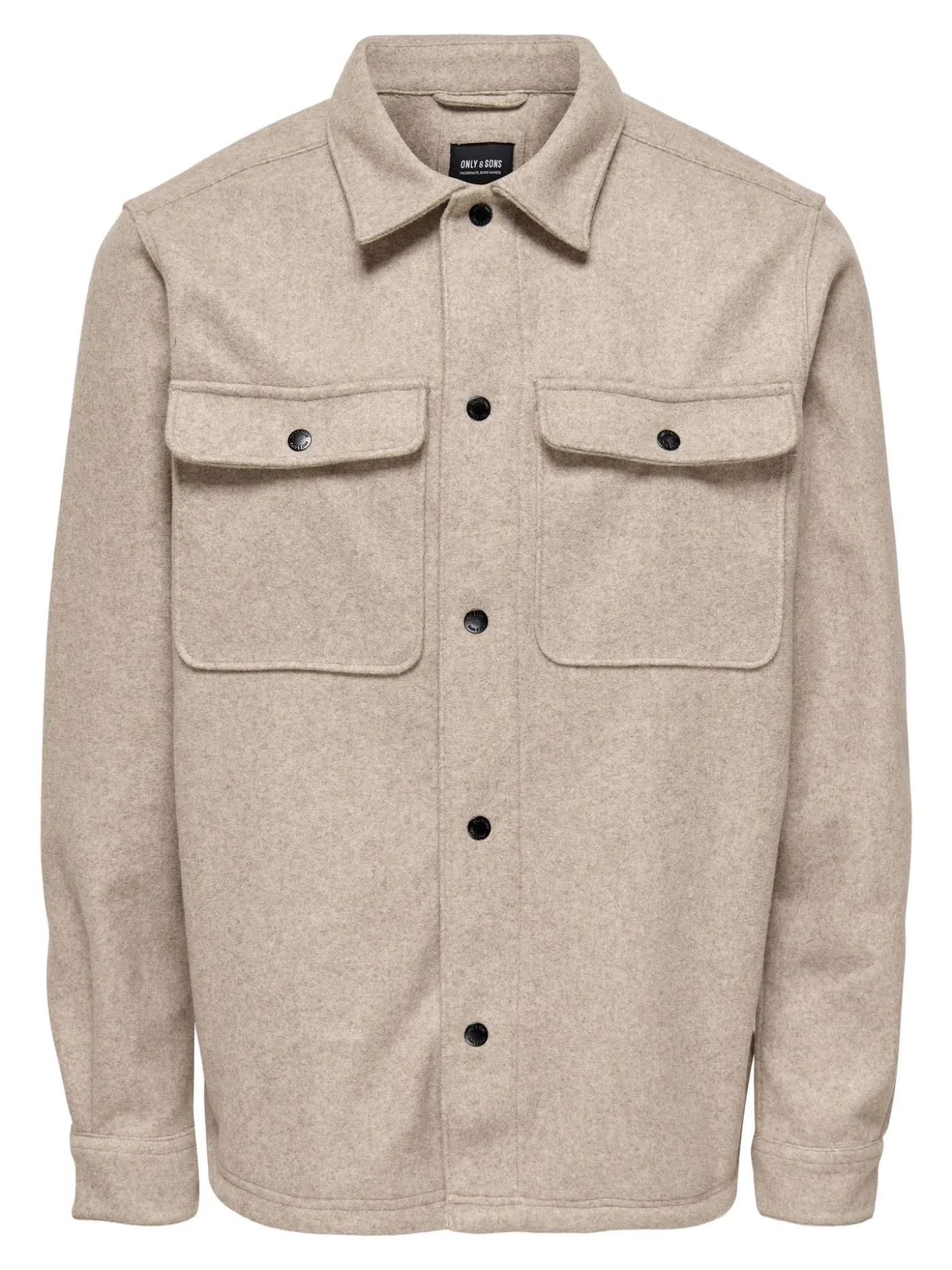 ONSASH OVR WOOLEN LOOK PKT LS SHIRT