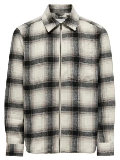 ONSAUSTIN WOOL ZIP OVERSHIRT NOOS