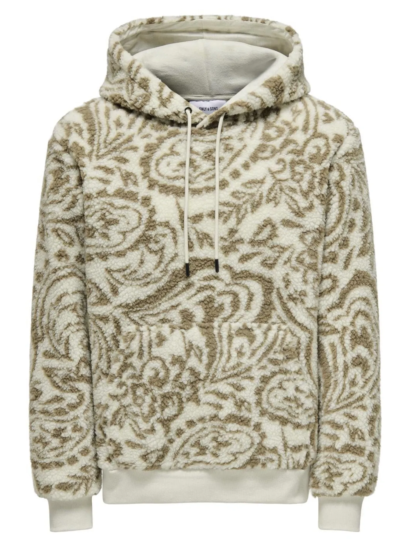 ONSBANKS REG PAISLEY HOODIE SWEAT