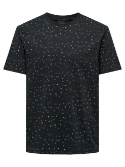 ONSBASTIAN REG SS AOP TEE CS