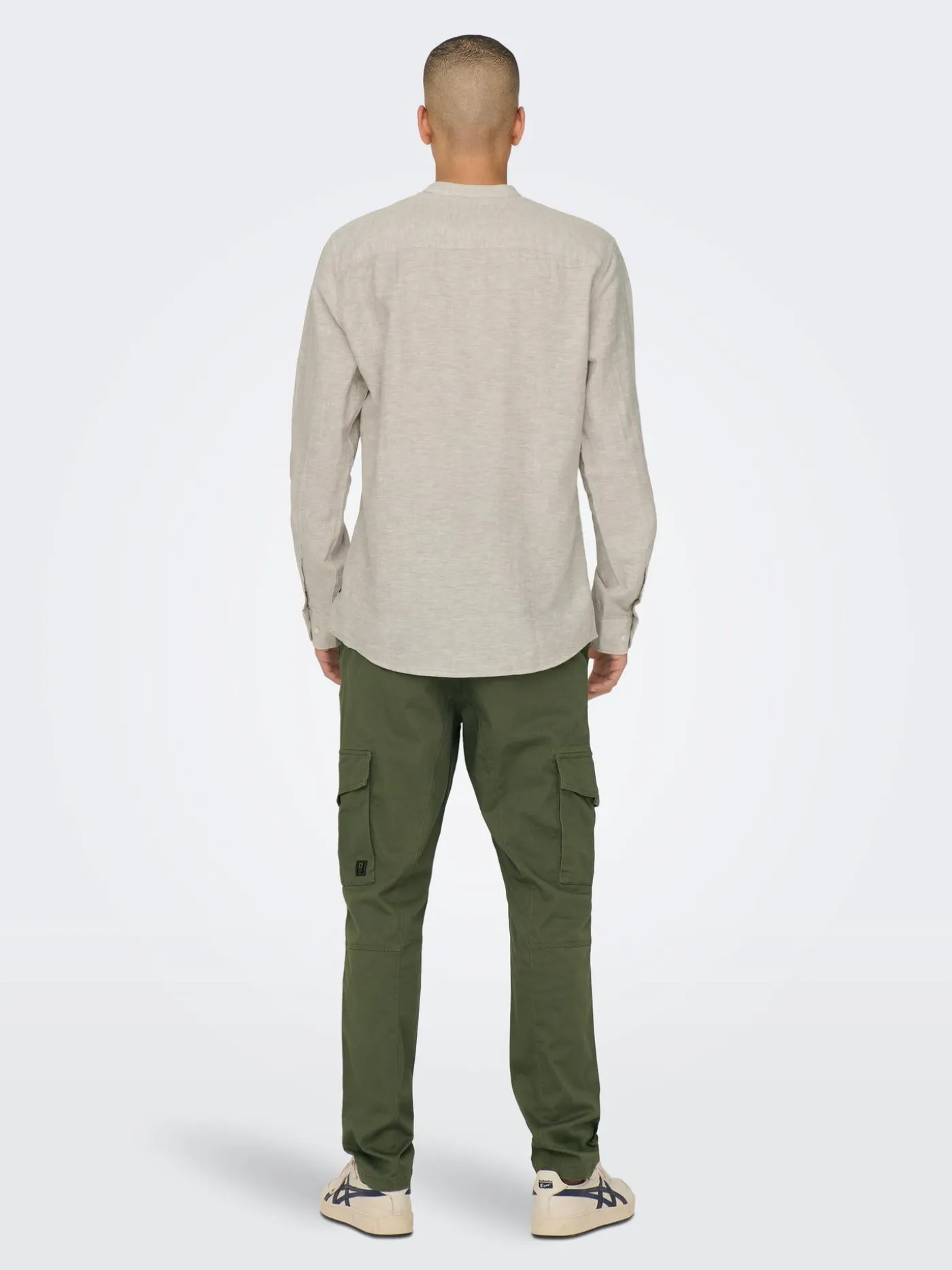 ONSCAIDEN LS SOLID LINEN SHIRT NOOS