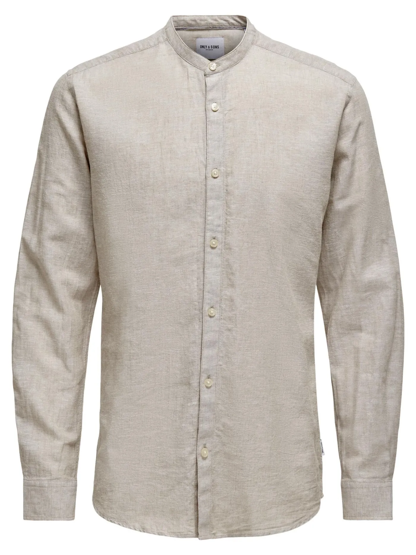 ONSCAIDEN LS SOLID LINEN SHIRT NOOS