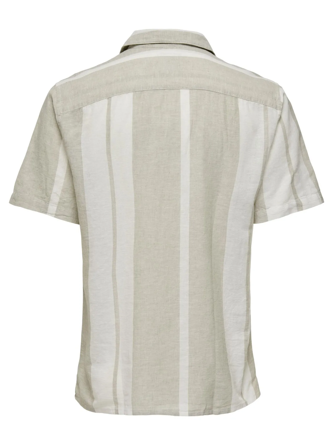 ONSCAIDEN SS STRIPE LINEN RESORT SH