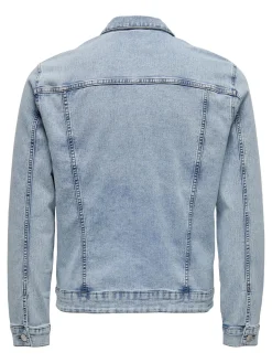 ONSCOIN L. BLUE 4334 JACKET NOOS - Light Blue Den