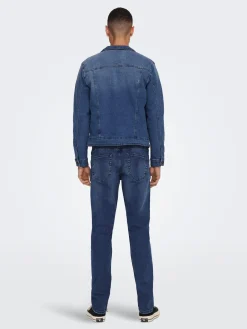 ONSCOIN MID. BLUE 4333 JACKET NOOS - Medium Blue D