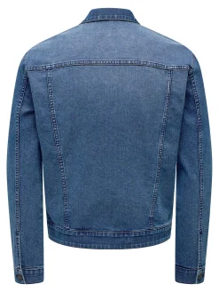 ONSCOIN MID. BLUE 4333 JACKET NOOS - Medium Blue D