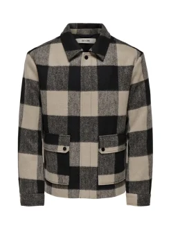 ONSCONNOR LIFE CHECK JACKET OTW