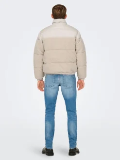 ONSELI SHERPA MIX PUFFER JACKET OTW