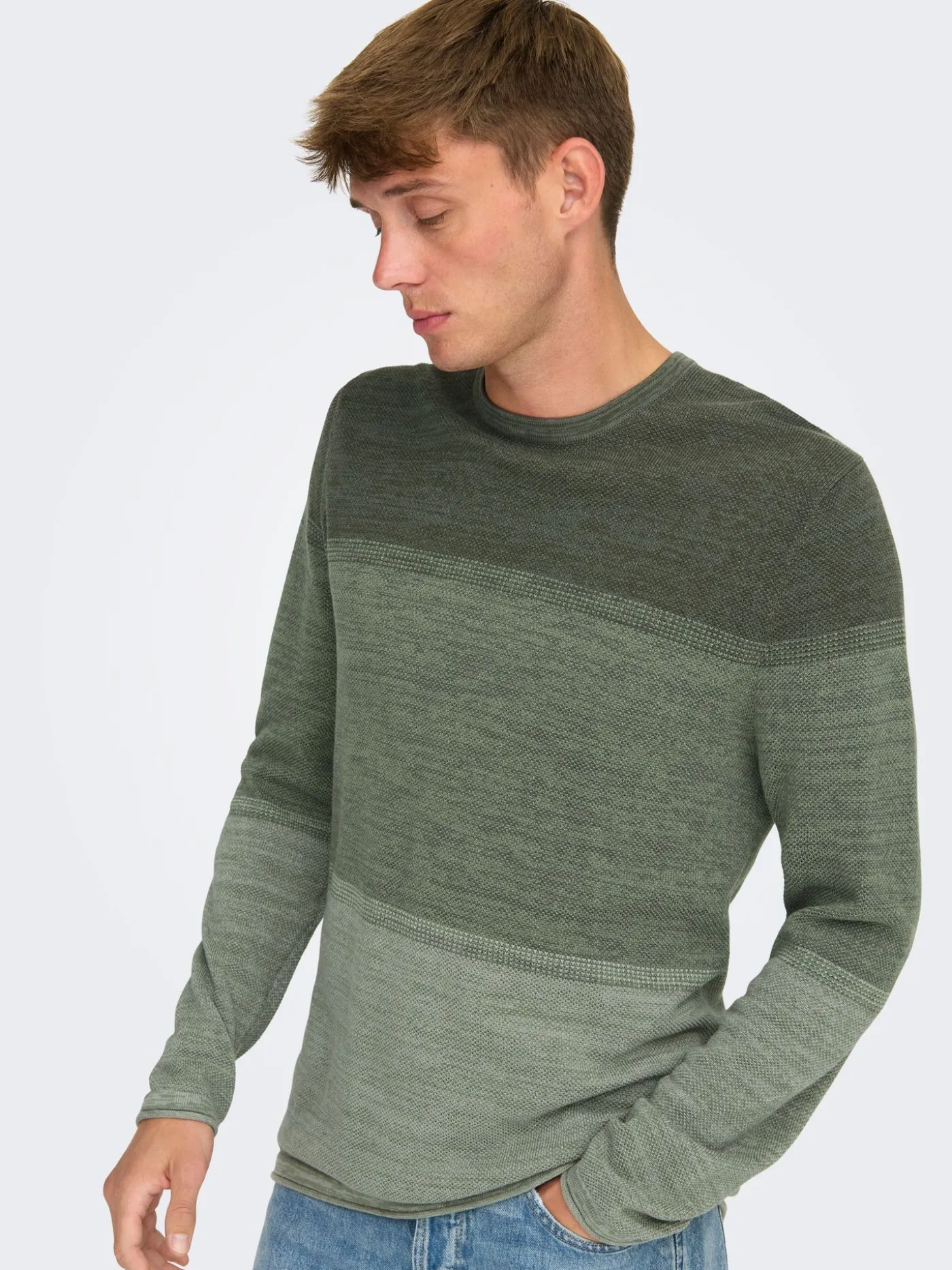 ONSFELIX REG 12 CREW KNIT NOOS