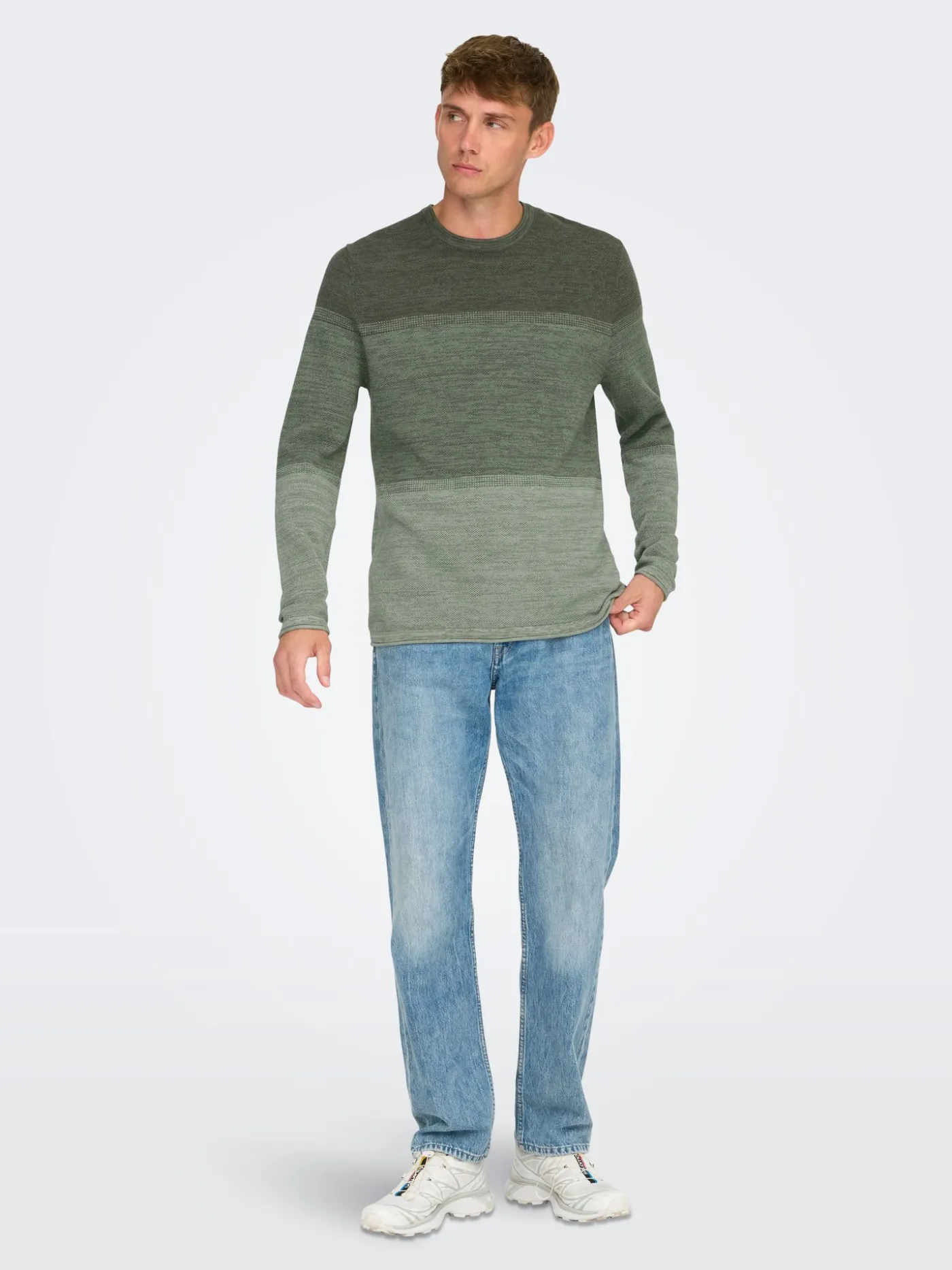 ONSFELIX REG 12 CREW KNIT NOOS