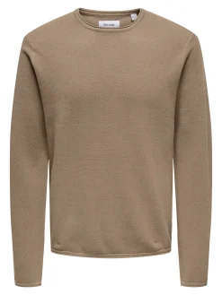 ONSFELIX REG 12 CREW KNIT NOOS