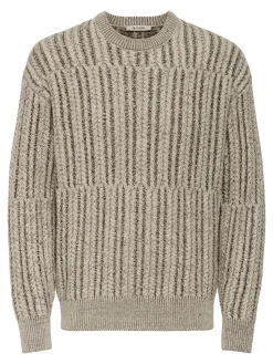 ONSFILL RLX LS CABEL CREW KNIT