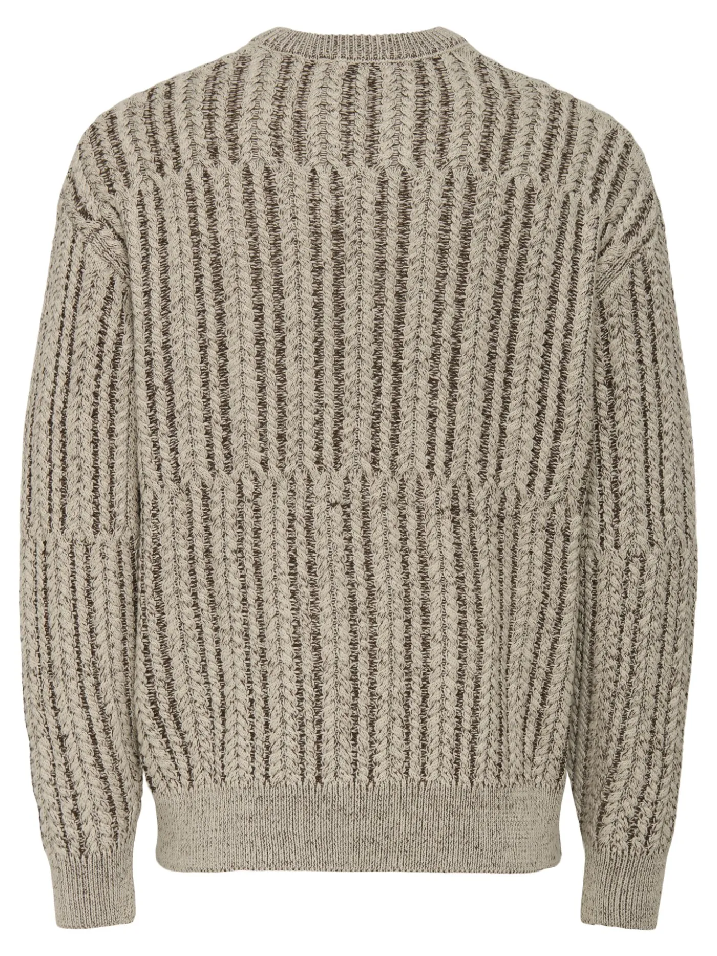 ONSFILL RLX LS CABEL CREW KNIT
