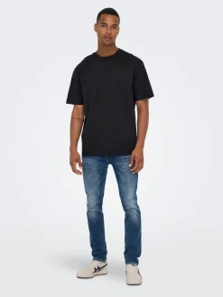 ONSFRED RLX SS TEE NOOS - Black