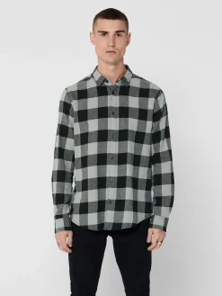 ONSGUDMUND LS CHECKED SHIRT NOOS