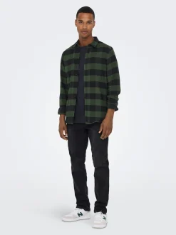 ONSGUDMUND LS CHECKED SHIRT NOOS