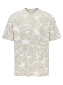 ONSJETHRO LIFE WASHED REG SS AOP TE