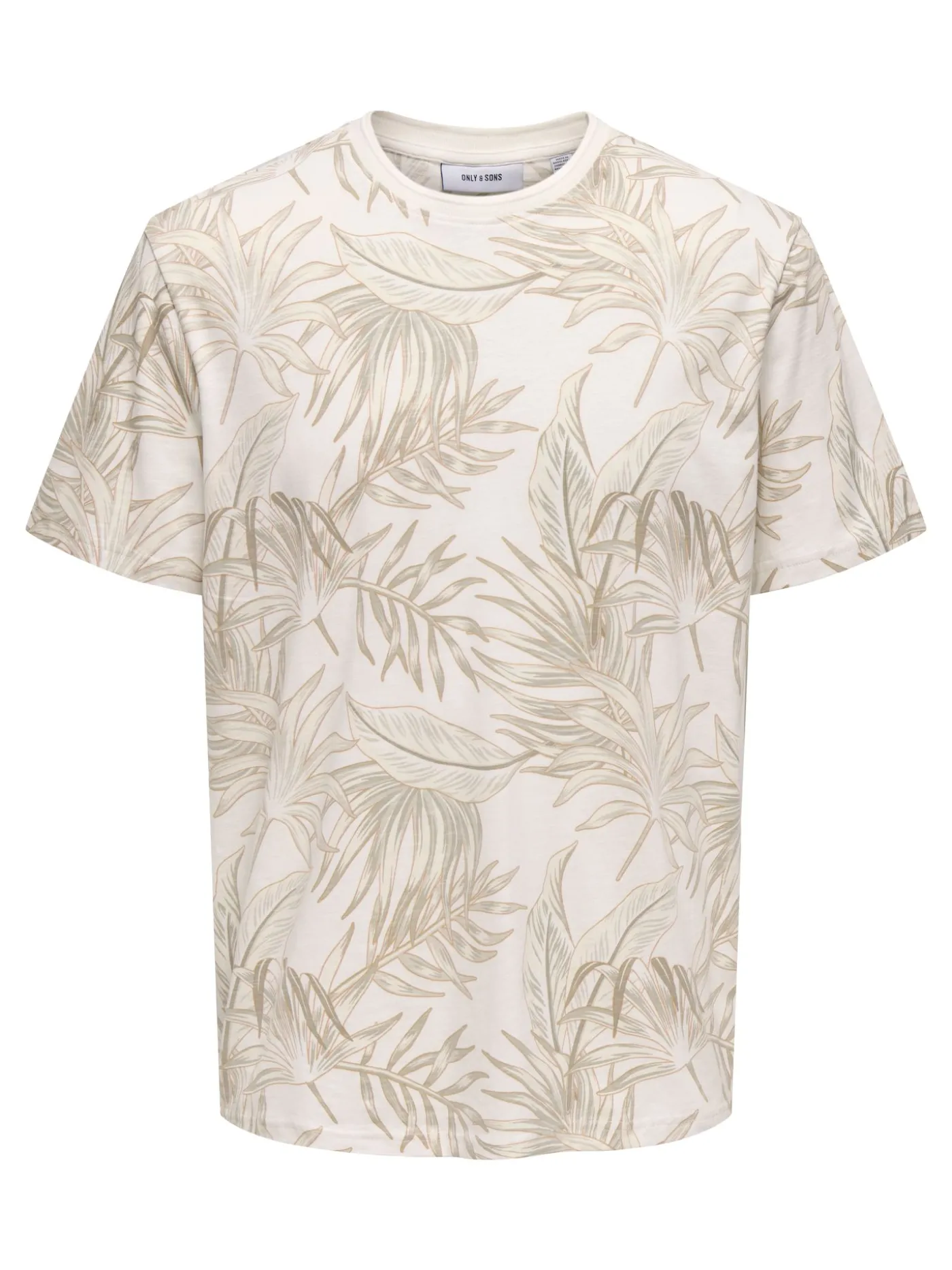 ONSKASH REG LEAF AOP SS TEE