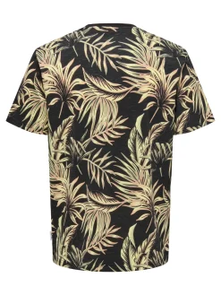 ONSKASH REG LEAF AOP SS TEE