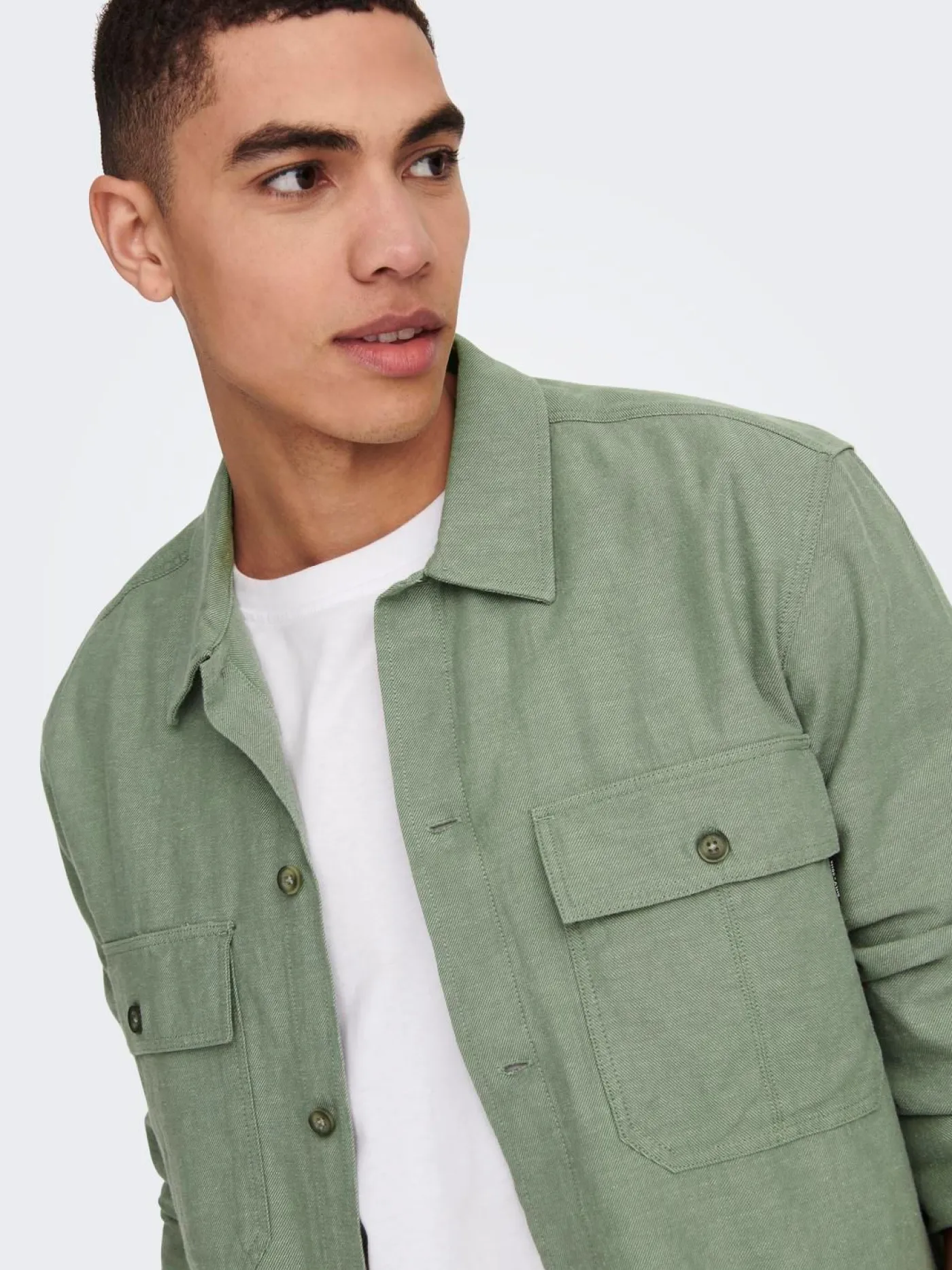 ONSKENNET LS LINEN OVERSHIRT NOOS
