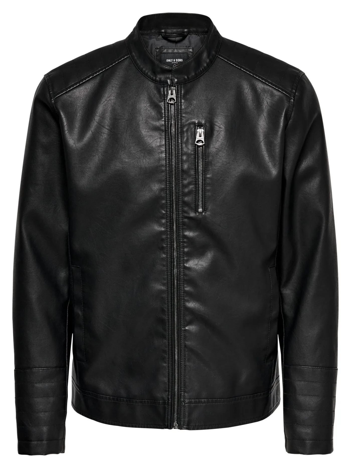 ONSKYLE PU JACKET OTW - Black