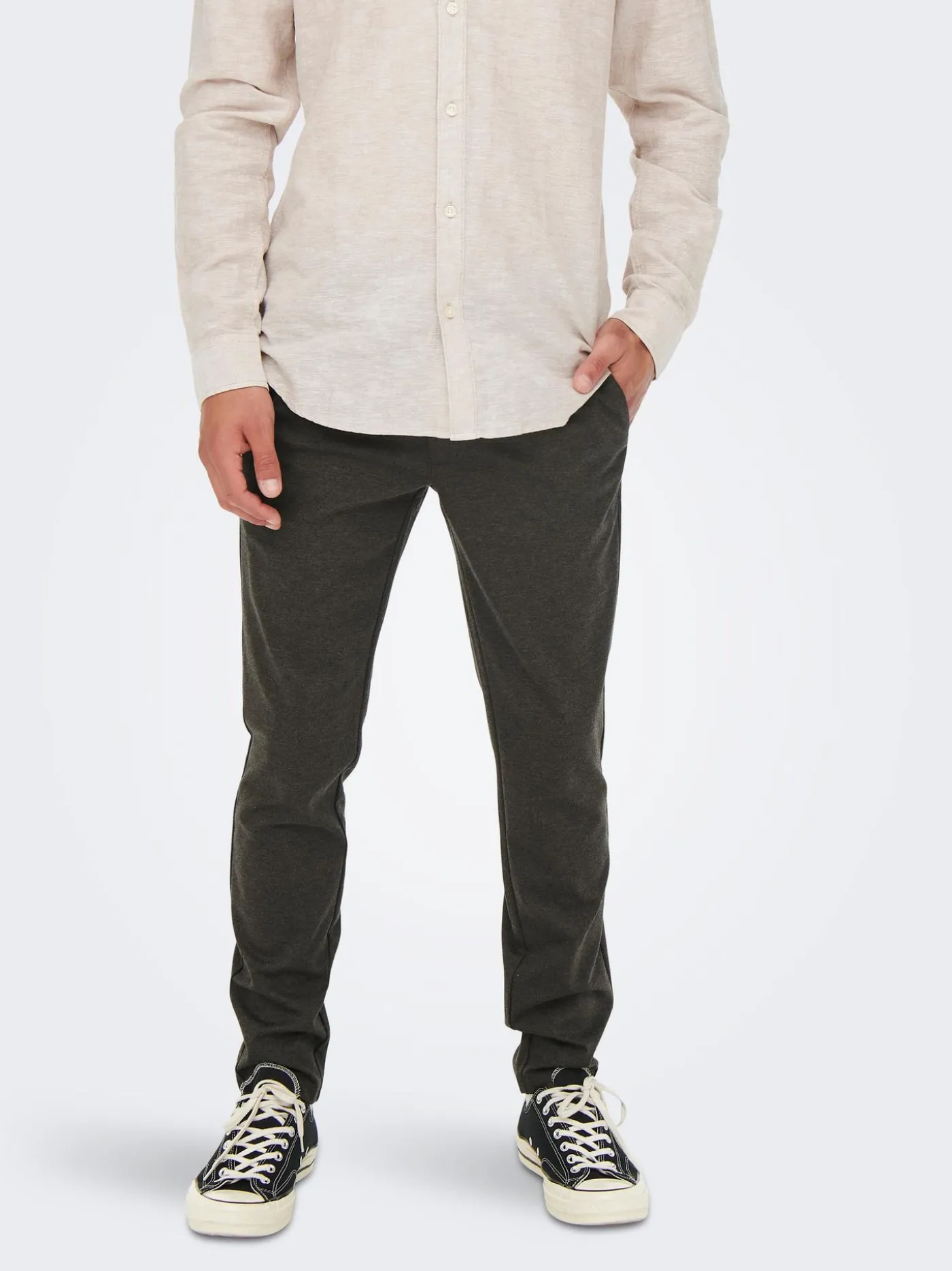 ONSMARK SLIM HERRINGBONE 2911 PANT