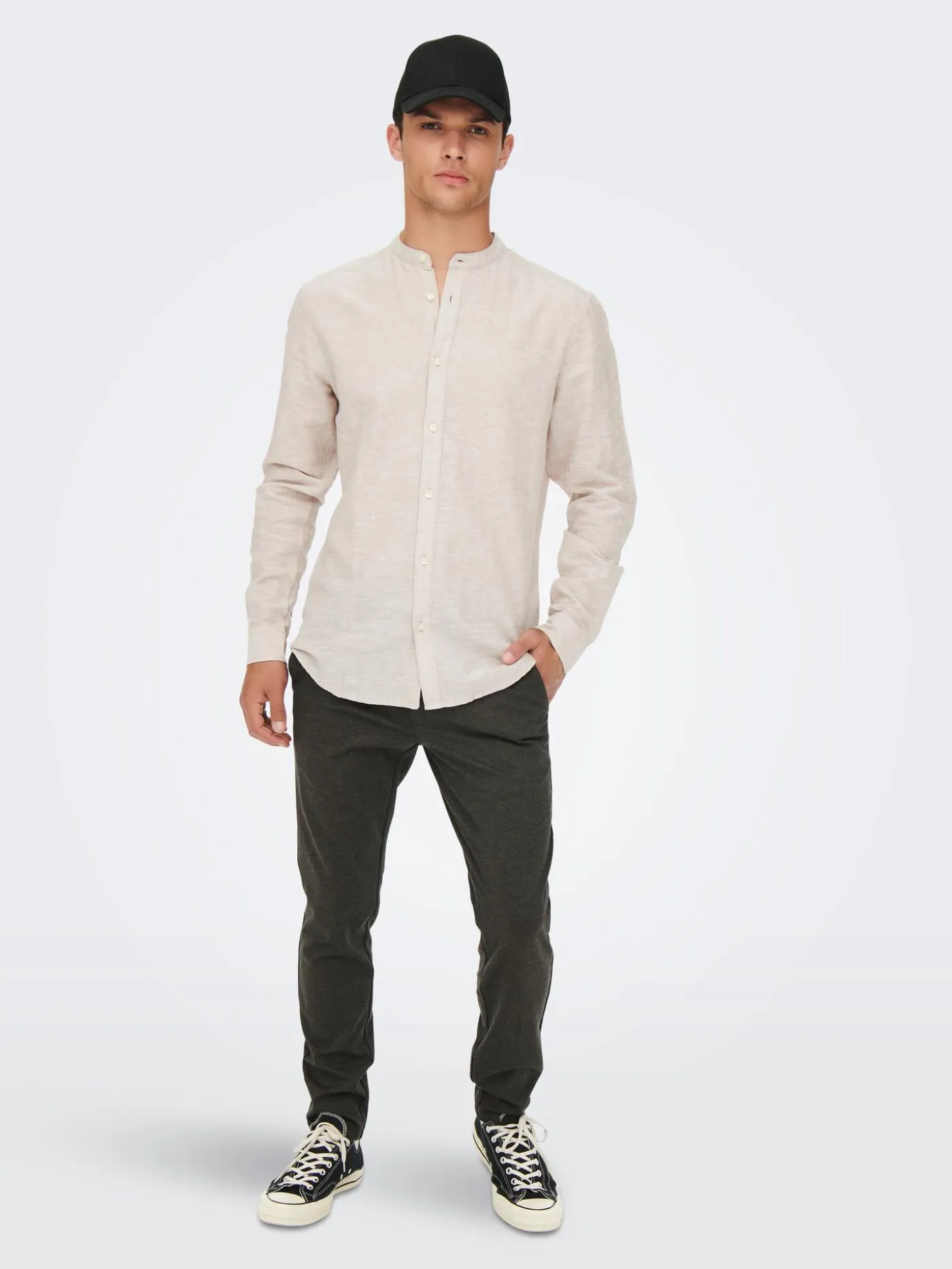 ONSMARK SLIM HERRINGBONE 2911 PANT