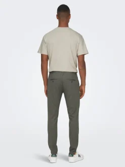ONSMARK SLIM HERRINGBONE 2911 PANT