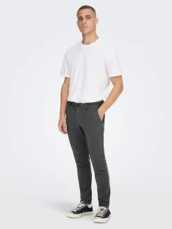 ONSMARK SLIM HERRINGBONE 2911 PANT