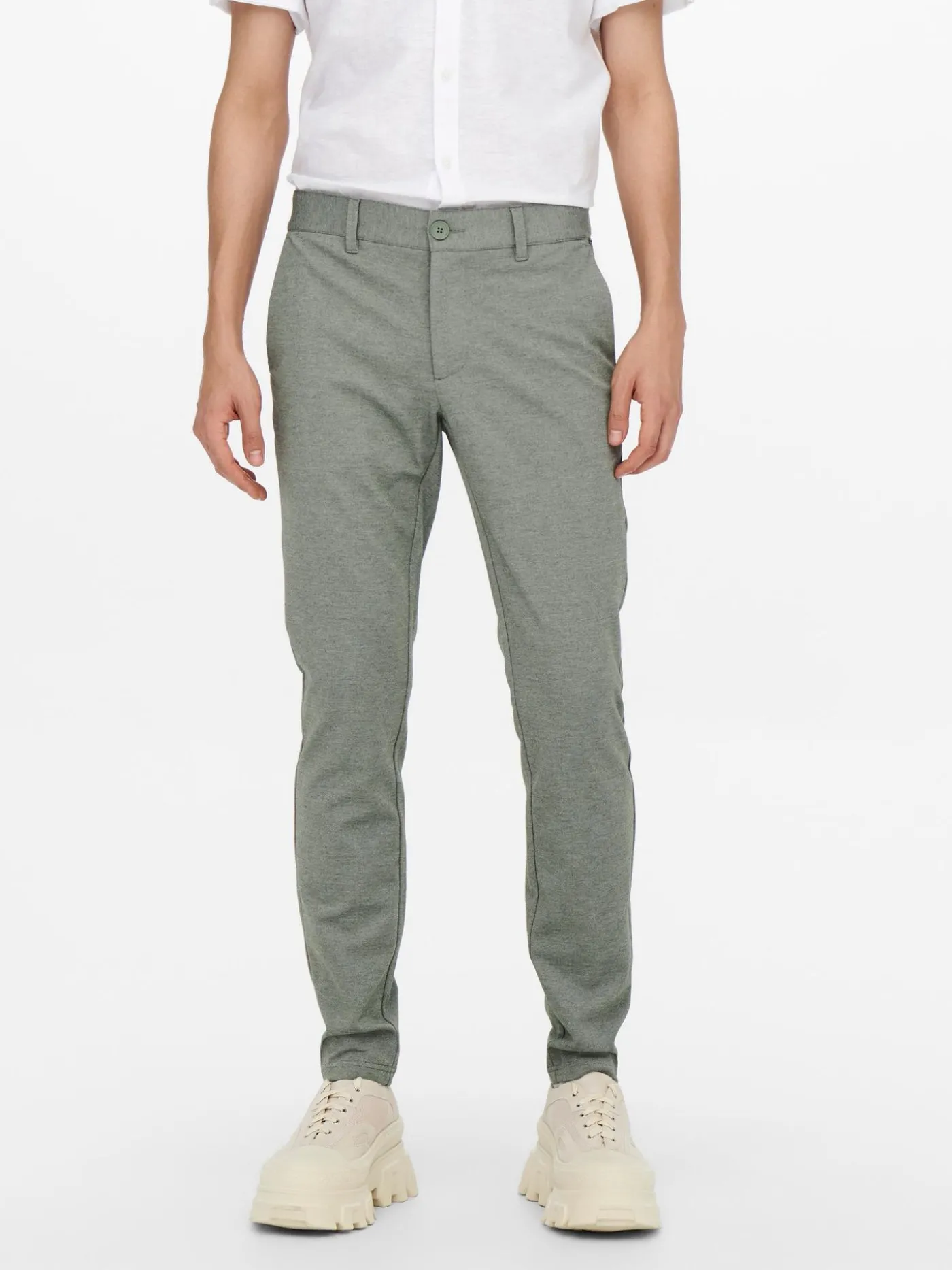 ONSMARK TAP PANT MELANGE GD 5833 NO - Olive Night