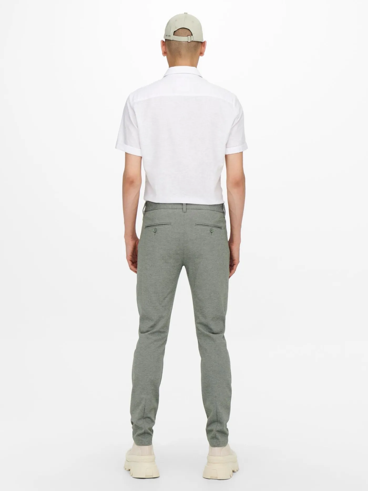 ONSMARK TAP PANT MELANGE GD 5833 NO - Olive Night