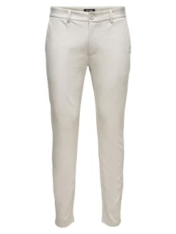 ONSMARK TAP PANT MELANGE GD 5833 NO - Chinchilla