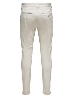 ONSMARK TAP PANT MELANGE GD 5833 NO - Chinchilla