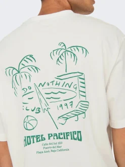 ONSMILO SKETCH RLX COAST SS TEE CS