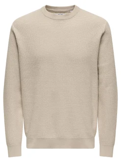 ONSMORGAN 12 STRUCTURE CREW KNIT NO