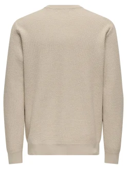 ONSMORGAN 12 STRUCTURE CREW KNIT NO