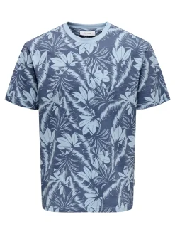 ONSPERRY LIFE REG LEAF AOP SS TEE N