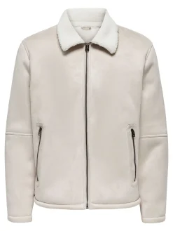 ONSROYCE SHEARLING JACKET OTW