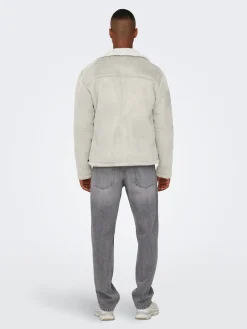 ONSROYCE SHEARLING JACKET OTW