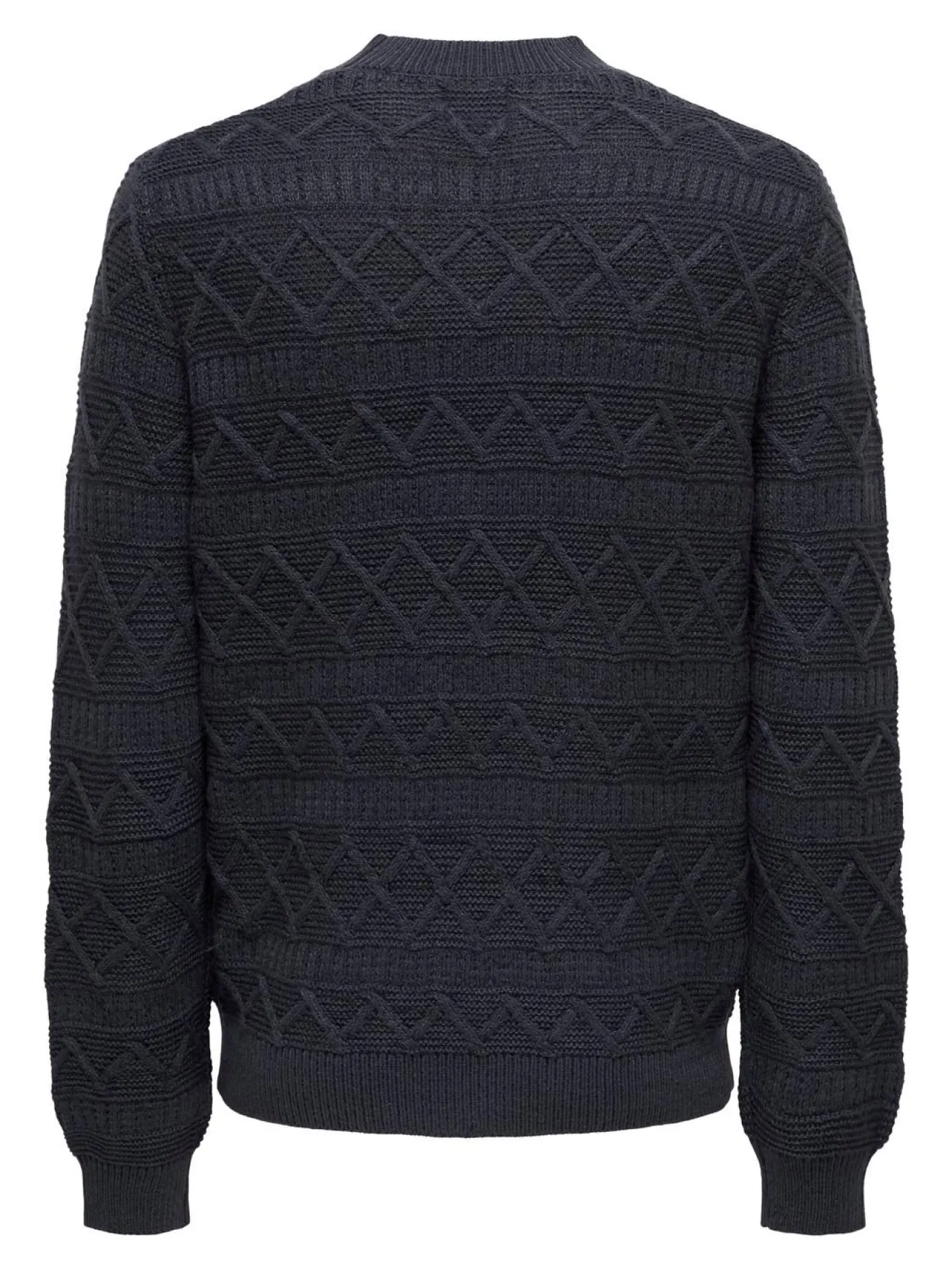 ONSWADE REG 5 STRUC CREW NECK KNIT