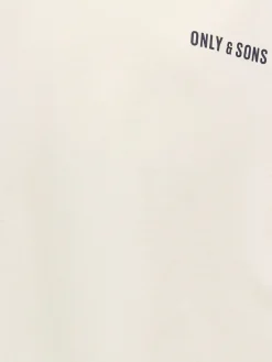 OSJARTSY LIFE SS OVS B. PRINTED TEE