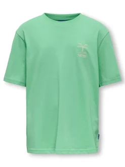 OSJSUMMERLIFE S/S RLX PRINTED TEE J