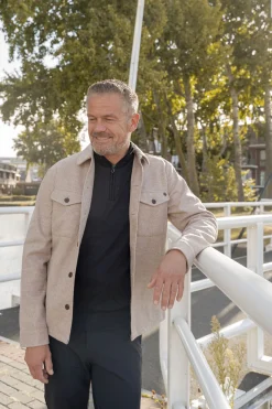 Overshirt Full Button Stretch