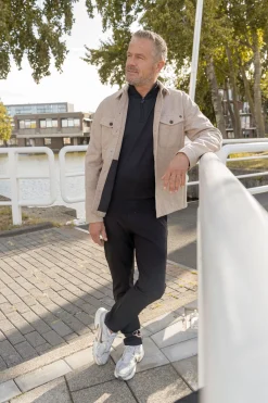 Overshirt Full Button Stretch