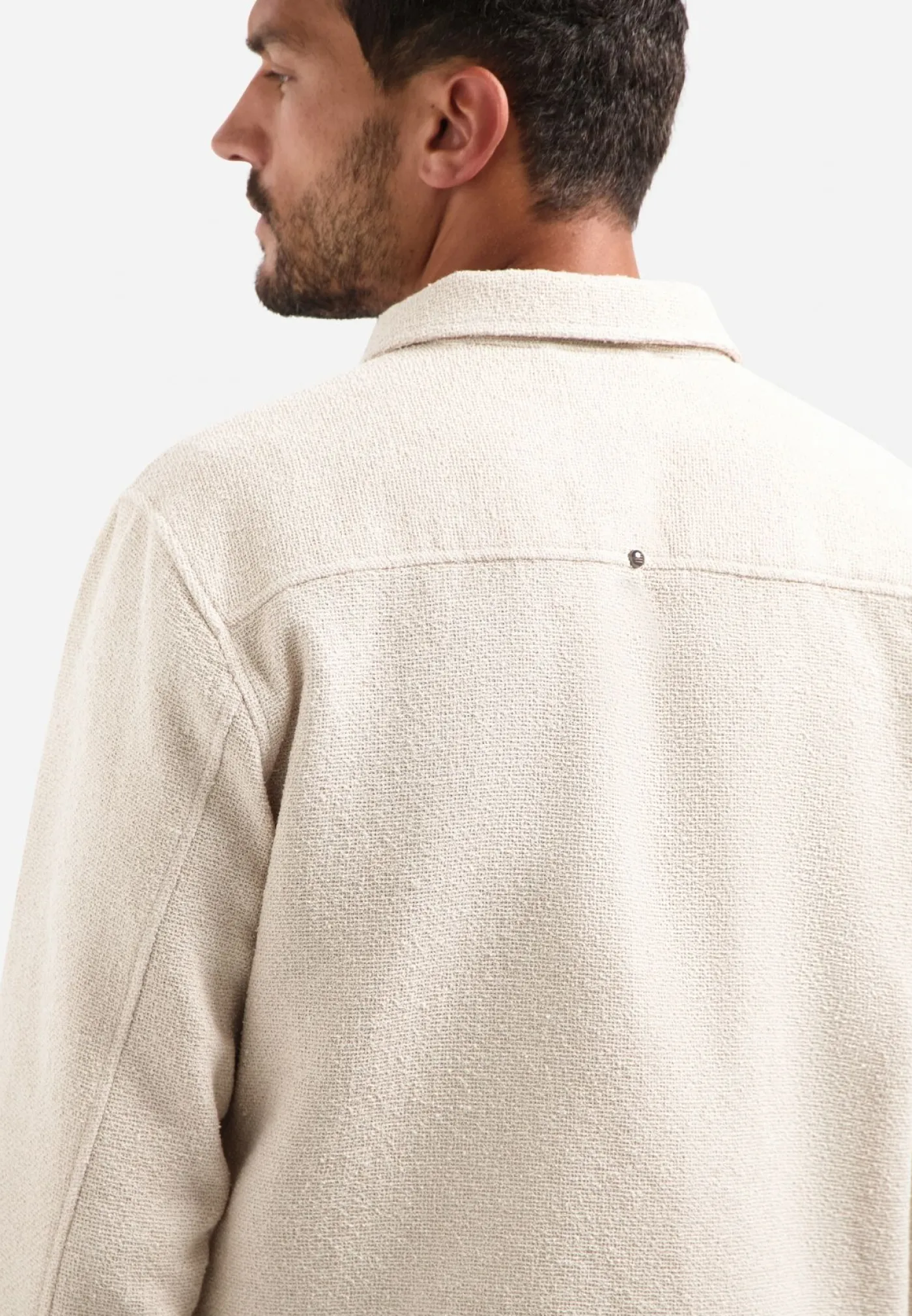 Overshirt Full Button Stretch