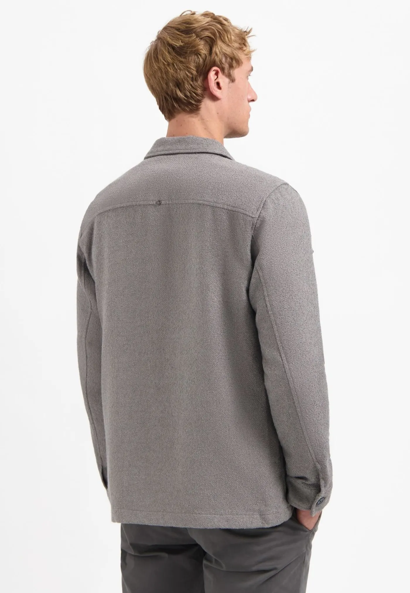 Overshirt Full Button Stretch