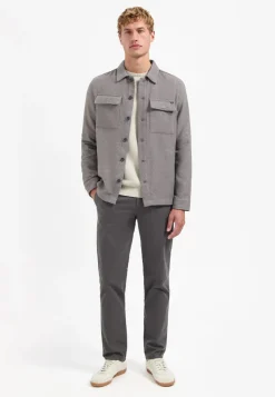 Overshirt Full Button Stretch