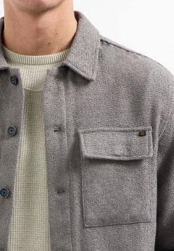 Overshirt Full Button Stretch