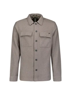Overshirt Full Button Stretch